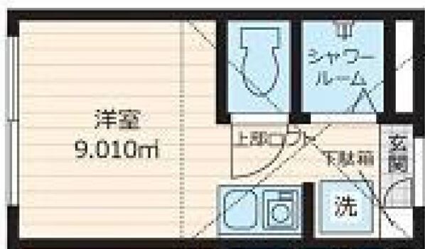 中野坂上駅 徒歩7分 1階の物件間取画像